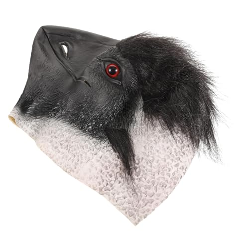 STOBOK lustige Masken für Erwachsene Tier-Cosplay-Maske Emu-Kopfmaske halloween horror halloween grusel atmungsaktiv Strauß Kleidung Gesichtsmaske schmücken Emulsion von STOBOK