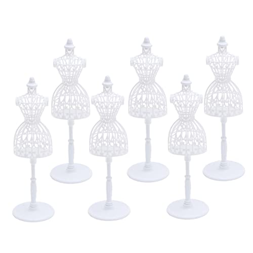 STOBOK Mannequin Mini Kleid Form Modell Stand Hohl Rack Für Jungen Und Mädchen Spielzeug von STOBOK
