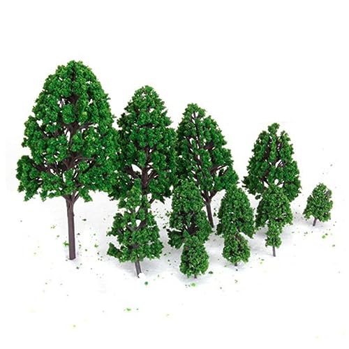 STOBOK Miniatur Bäume Set 1/50 Verhältnis Modellbaum Für Landschaftsgestaltung Bis Hohe Pappel Modelle Für Diorama Und Architektur Modellbau von STOBOK