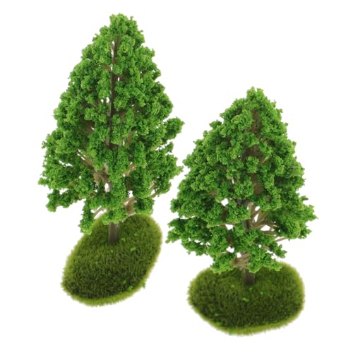 STOBOK 2 Stücke Miniatur Diorama Bäume Für Zug Landschaft Realistische Straße Bäume Für Modell Landschaft STOBOK 2 Stücke Miniatur Diorama Bäume Für Zug Landschaft Realistische Straße Bäume Für Modell Landschaft von STOBOK