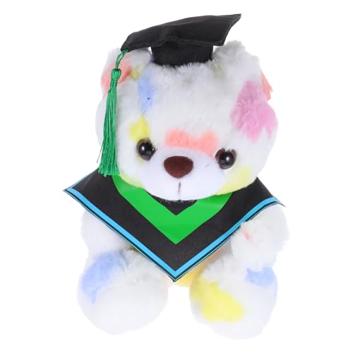 STOBOK Graduierungsbär-plüschpuppe Doktorhut - Weiches Und Bequemes Stofftierspielzeug Zum Feiern STOBOK Graduierungsbär-plüschpuppe Doktorhut - Weiches Und Bequemes Stofftierspielzeug Zum Feiern von STOBOK