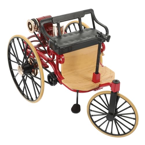 STOBOK -Modell Bastel-Miniatur-Fahrrad- Heimdekoration Dreirad-Modell Für Desktop Büro Haushalt (Maßstab 1:12). von STOBOK