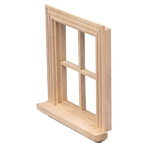 STOBOK Puppenhaus Fenster Holz DIY Basteln: Puppenhaus Holzfenster Miniatur Möbel Modell Spielzeug 1: 12 Puppenhaus Zubehör Mikrolandschaft Weihnachtsszene Feengarten Dekoration STOBOK Puppenhaus Fenster Holz DIY Basteln: Puppenhaus Holzfenster Miniatur Möbel Modell Spielzeug 1: 12 Puppenhaus Zubehör Mikrolandschaft Weihnachtsszene Feengarten Dekoration von STOBOK