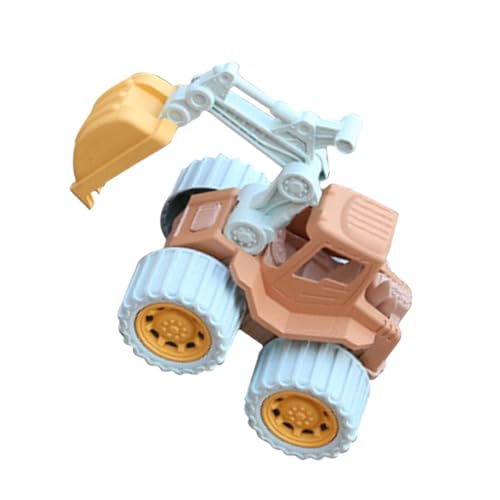 STOBOK Simulationsbagger Mini Baufahrzeuge BAU Partygeschenke Partyzubehör Fahrzeuge Sandspielzeug Technische Fahrzeuge Für Kinder Spielzeug Für Kinder LKW Auto Kunststoff von STOBOK