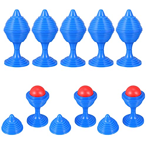 STOBOK Für Kinder Trick Ball Vase Klassische Flucht Ball Und Vase Party Trick Close Up Requisiten Gimmick Spielzeug Leistung Requisiten Kinder Erwachsene 15Pcs Kinder-Kit von STOBOK