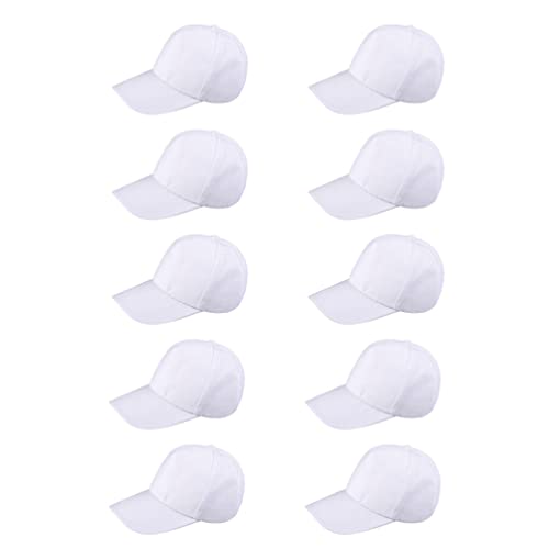 STOBOK Weiße Diy-Hüte Für Kinder 10 Stück Diy-Baseballmützen Für Kinder Handbemalte Baseballmützen Kreative Malerei Sonnenhüte Sportmütze Für Kinderschulprojekte STOBOK Weiße Diy-Hüte Für Kinder 10 Stück Diy-Baseballmützen Für Kinder Handbemalte Baseballmützen Kreative Malerei Sonnenhüte Sportmütze Für Kinderschulprojekte von STOBOK