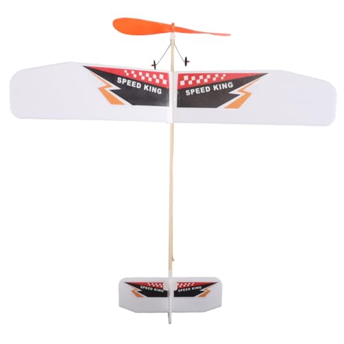 STOBOK Zusammengebauter Segelflugzeug Ebene Einfacher Montagespielzeug DIY-Flugzeug Aus Schaumstoff Pädagogisches Kinderspielzeug Modellflugzeugmodell Handgeworfenes Flugzeug Plastik von STOBOK