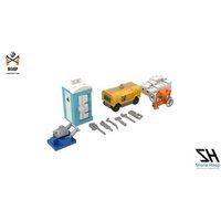 Stone Heap SH-5009 1:46 Komplettset: Baustellenzubehör von STONE HEAP
