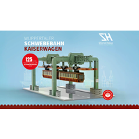 Stone Heap SH-8008 Wuppertaler Schwebebahn Kaiserwagen von STONE HEAP