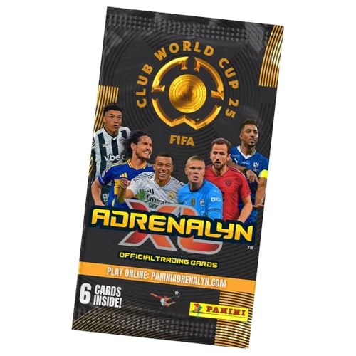 Bundle mit Panini FIFA Club World Cup 2025 - WM Trading Cards - Weltmeisterschaft Sammelkarten - 1 Booster + Exklusive Geburtstagskarte von STRONCARD