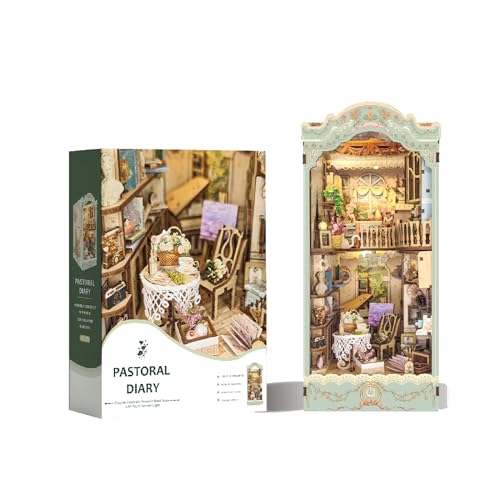 DIY Miniature House Book Nook Kit,Adults Wooden Dollhouse Kit Puzzle,Decoration Craftsmanship Hobbies Gifts DIY Miniature House Book Nook Kit,Adults Wooden Dollhouse Kit Puzzle,Decoration Craftsmanship Hobbies Gifts von STRUCWOOD