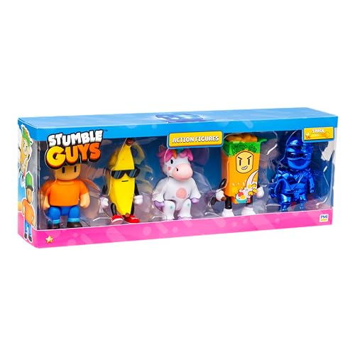 STUMBLE GUYS - 11 5 cm - ZESTAW 5 FIGUREK STUMBLE GUYS - 11 5 cm - ZESTAW 5 FIGUREK von CHICHL