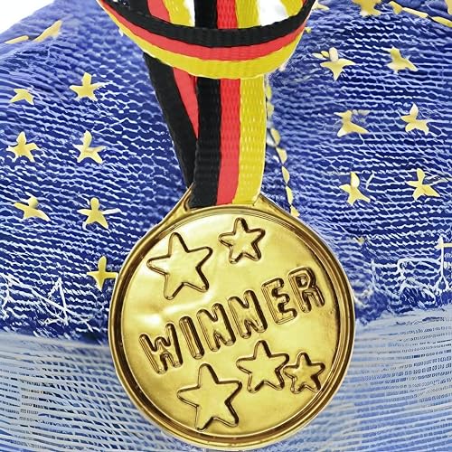 STUWU 24x Medaille Medaillen Kindergeburtstag Deutschland Farben Mitgebsel Giveaway von STUWU