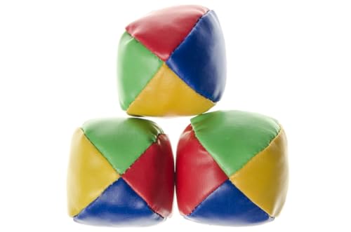 STUWU 3 er Set Jonglierbälle zur Jonglage für Kinder und Anfänger ca 4,5 cm und ca 50g Jonglierball STUWU 3 er Set Jonglierbälle zur Jonglage für Kinder und Anfänger ca 4,5 cm und ca 50g Jonglierball von STUWU