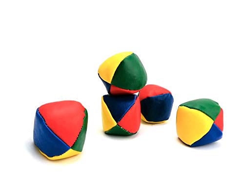 STUWU 5 er Set Jonglierbälle zur Jonglage für Kinder und Anfänger ca 4,5 cm und ca 50g Jonglierball STUWU 5 er Set Jonglierbälle zur Jonglage für Kinder und Anfänger ca 4,5 cm und ca 50g Jonglierball von STUWU