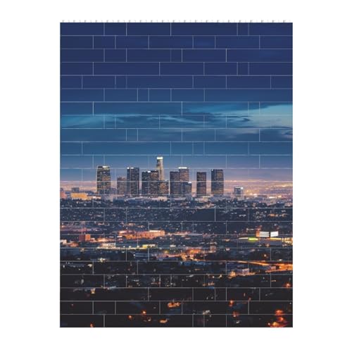 Los Angeles Skyline Baustein-Puzzle, personalisierte Bausteine für Erwachsene, quadratisches Block-Puzzle, Baustein-Puzzle, Valentinstagsgeschenke für Heimdekoration, Ziegel-Puzzle Los Angeles Skyline Baustein-Puzzle, personalisierte Bausteine für Erwachsene, quadratisches Block-Puzzle, Baustein-Puzzle, Valentinstagsgeschenke für Heimdekoration, Ziegel-Puzzle von STVYUKL