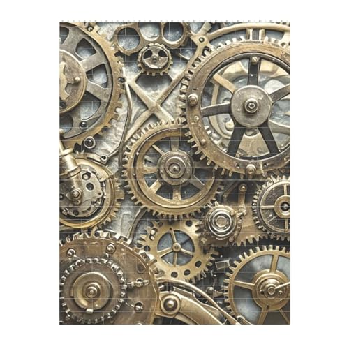 STVYUKL Coole Steampunk-Zahnräder-Baustein-Puzzle, personalisierte Bausteine für Erwachsene, Block-Puzzle, DIY-Ziegelstein-Puzzle, Valentinstagsgeschenke für Heimdekoration, Ziegel-Puzzle STVYUKL Coole Steampunk-Zahnräder-Baustein-Puzzle, personalisierte Bausteine für Erwachsene, Block-Puzzle, DIY-Ziegelstein-Puzzle, Valentinstagsgeschenke für Heimdekoration, Ziegel-Puzzle von STVYUKL
