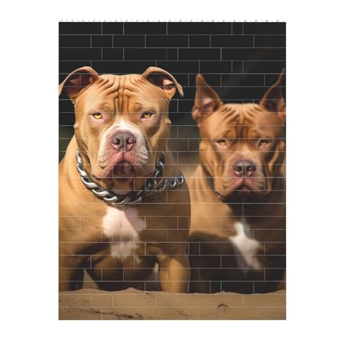STVYUKL Pitbull-Hunde-Baustein-Puzzle, personalisierte Bausteine für Erwachsene, quadratisches Block-Puzzle, Baustein-Puzzle, Valentinstagsgeschenke für Heimdekoration, Ziegel-Puzzle STVYUKL Pitbull-Hunde-Baustein-Puzzle, personalisierte Bausteine für Erwachsene, quadratisches Block-Puzzle, Baustein-Puzzle, Valentinstagsgeschenke für Heimdekoration, Ziegel-Puzzle von STVYUKL