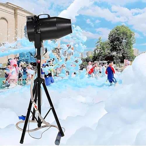 Professionelle Bühnenschaummaschine, Schaummaschinenparty, Jet-Schaummaschine mit einstellbarem Winkel for Bühneneffekte, Jet-Schaummaschine, Schaummaschine for Hochzeitsbars(Plug-in Style) von STWBHW