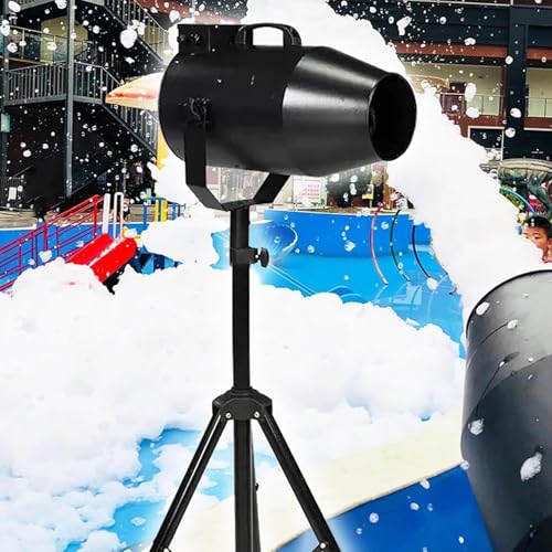Schaummaschine for Partys, Jet-Schaummaschine for den Innen- und Außenbereich, professionelle Schaumkanone mit Bühneneffekt, Jet-Schaummaschine, Schaummaschine for Hochzeitsbars(Black) von STWBHW