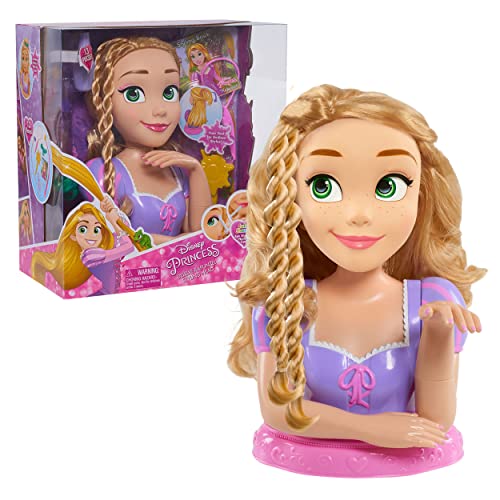 Famosa DND03 Disney Prinzessin Rapunzel, Deluxe-Büste, Mehrfarbig (DND03000) von Famosa