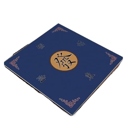 SUBLXPoten Tischauflage für Mahjong 90 x cm Tischdecke for Mahjong, rutschfeste Mahjong-Tischmatte, aufrollbare Spielmatte for Mah-Jongg-Kartenbrett-Kachelspiele(Brown) von SUBLXPoten