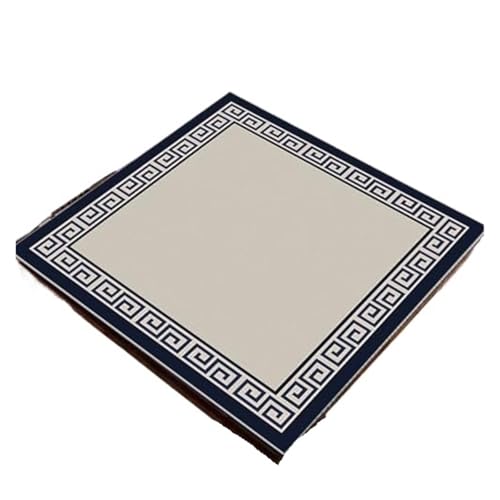 SUBLXPoten Tischauflage für Mahjong 90 x cm Tischdecke for Mahjong, rutschfeste Mahjong-Tischmatte, aufrollbare Spielmatte for Mah-Jongg-Kartenbrett-Kachelspiele(Orange) von SUBLXPoten