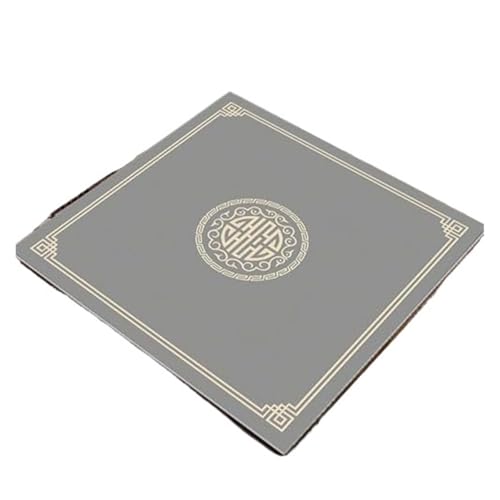 SUBLXPoten Tischauflage für Mahjong 90 x cm Tischdecke for Mahjong, rutschfeste Mahjong-Tischmatte, aufrollbare Spielmatte for Mah-Jongg-Kartenbrett-Kachelspiele(Pink) von SUBLXPoten