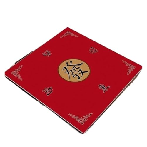 SUBLXPoten Tischauflage für Mahjong 90 x cm Tischdecke for Mahjong, rutschfeste Mahjong-Tischmatte, aufrollbare Spielmatte for Mah-Jongg-Kartenbrett-Kachelspiele(White) von SUBLXPoten
