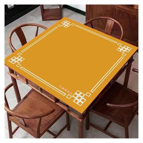SUBLXPoten Tischauflage für Mahjong Mahjong-Matte, große Mahjong-Tischmatte, Mahjong-Stoffbrett for den Heim-Desktop, quadratische, Tischmatte von SUBLXPoten