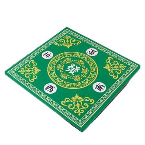SUBLXPoten Tischauflage für Mahjong Mahjong-Matte, rutschfest und geräuschreduzierend, Mahjongg-Tischmatte, Mahjong-Zubehör, Tischdecke, Spiel, gewebte Untersetzer for Essteller(Color 4,80X80CM) von SUBLXPoten