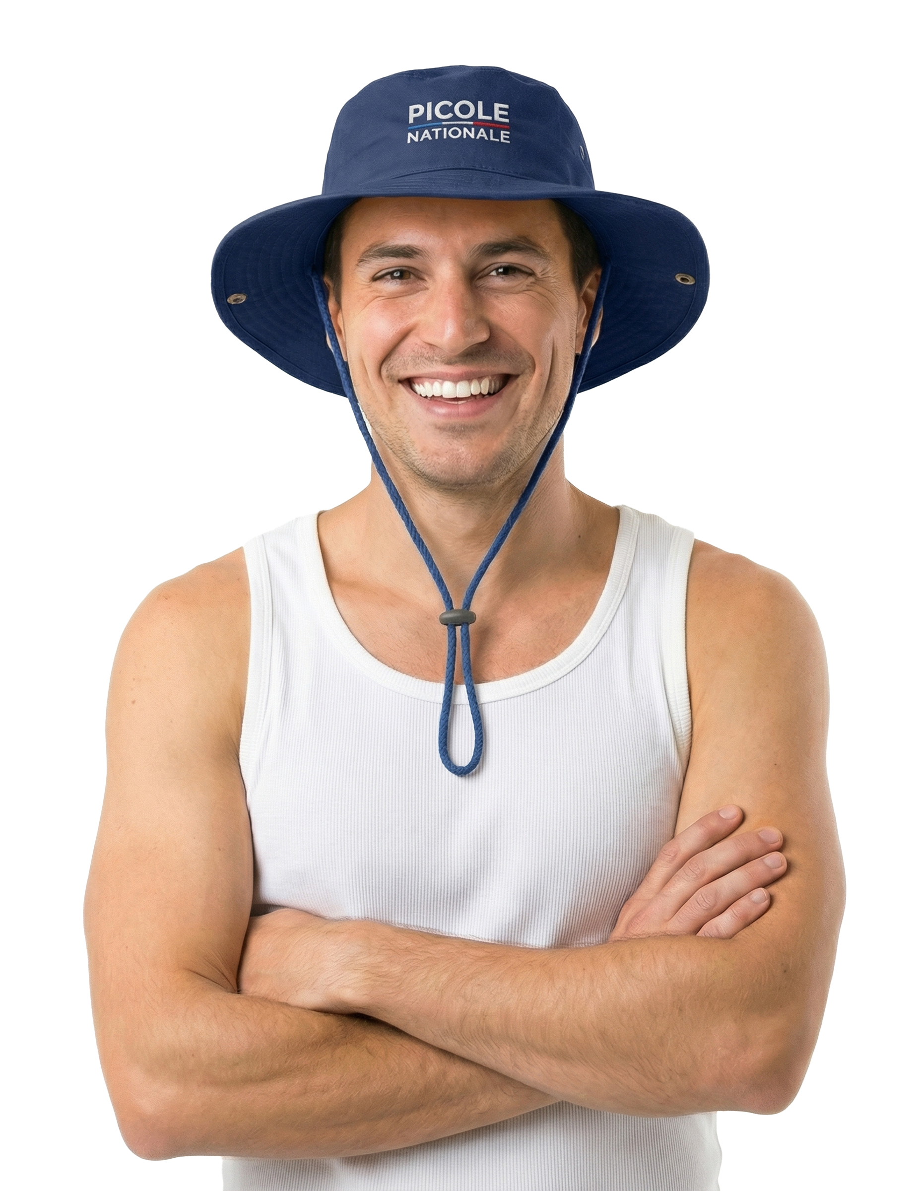 Anglerhut Saufen mit Kordel für Erwachsene blau Anglerhut Saufen mit Kordel für Erwachsene blau von SUD TRADING