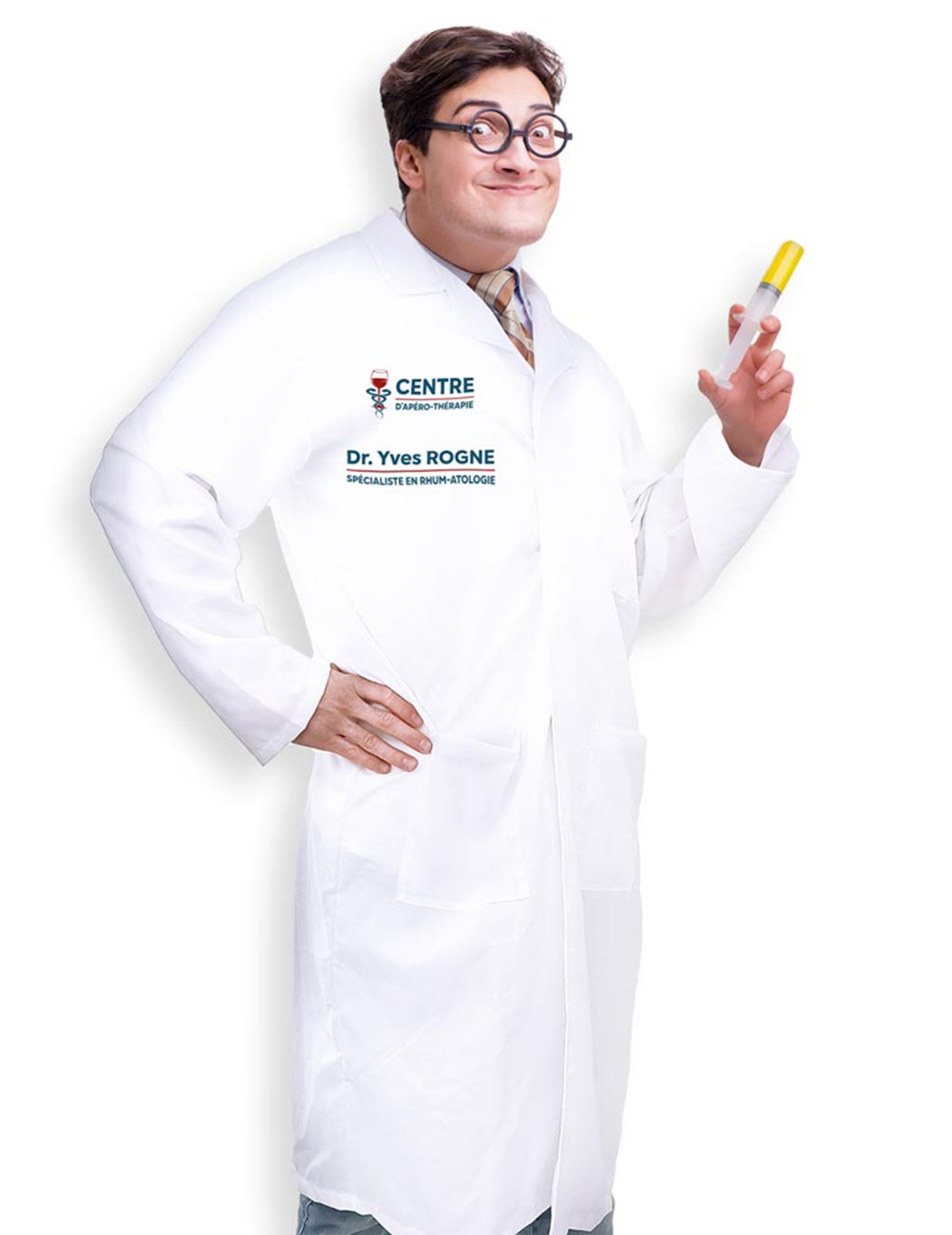 Arztkostüm Kostüm Herren witziger Doktor weiß Arztkostüm Kostüm Herren witziger Doktor weiß von SUD TRADING