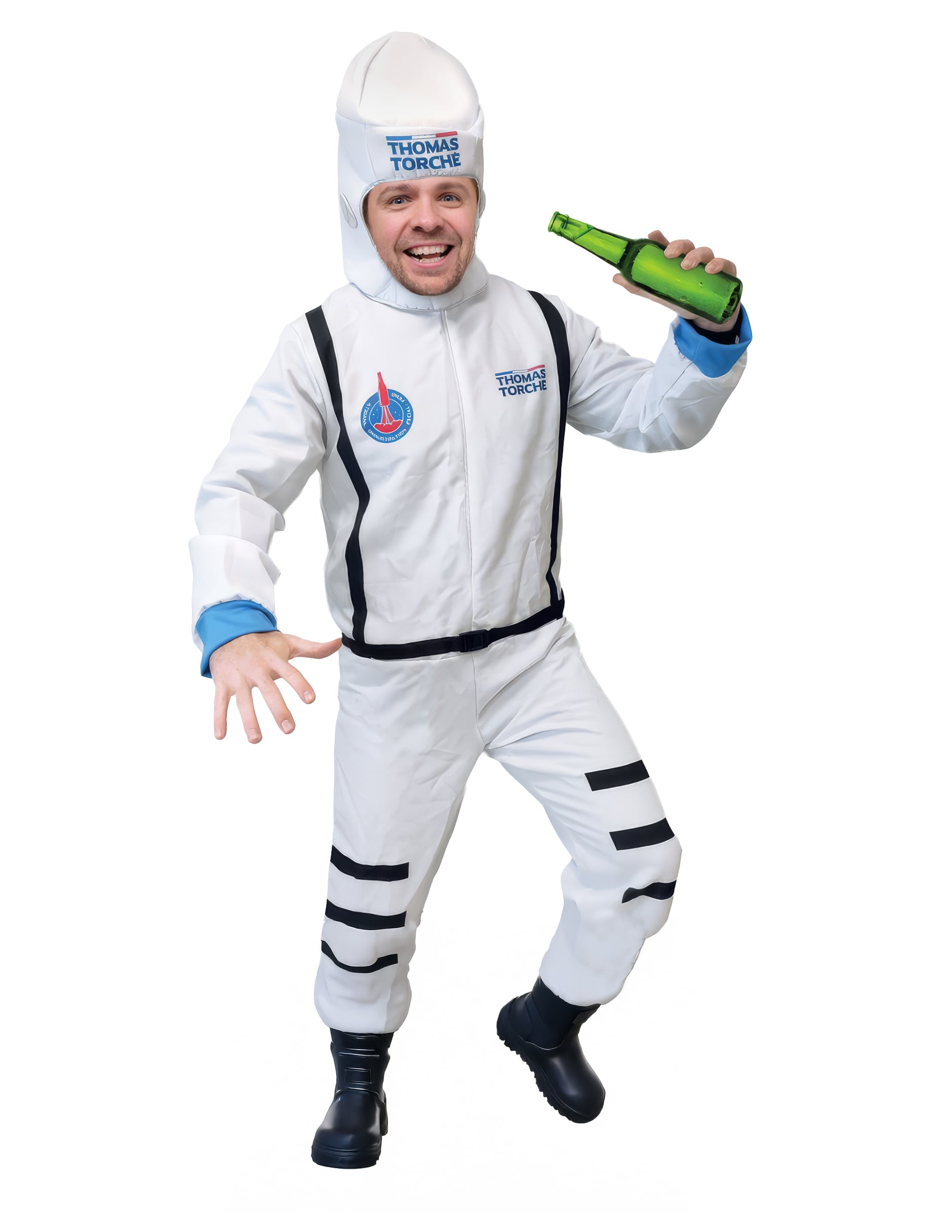 Astronauten-Kostüm "Thomas Torché" für Herren von SUD TRADING