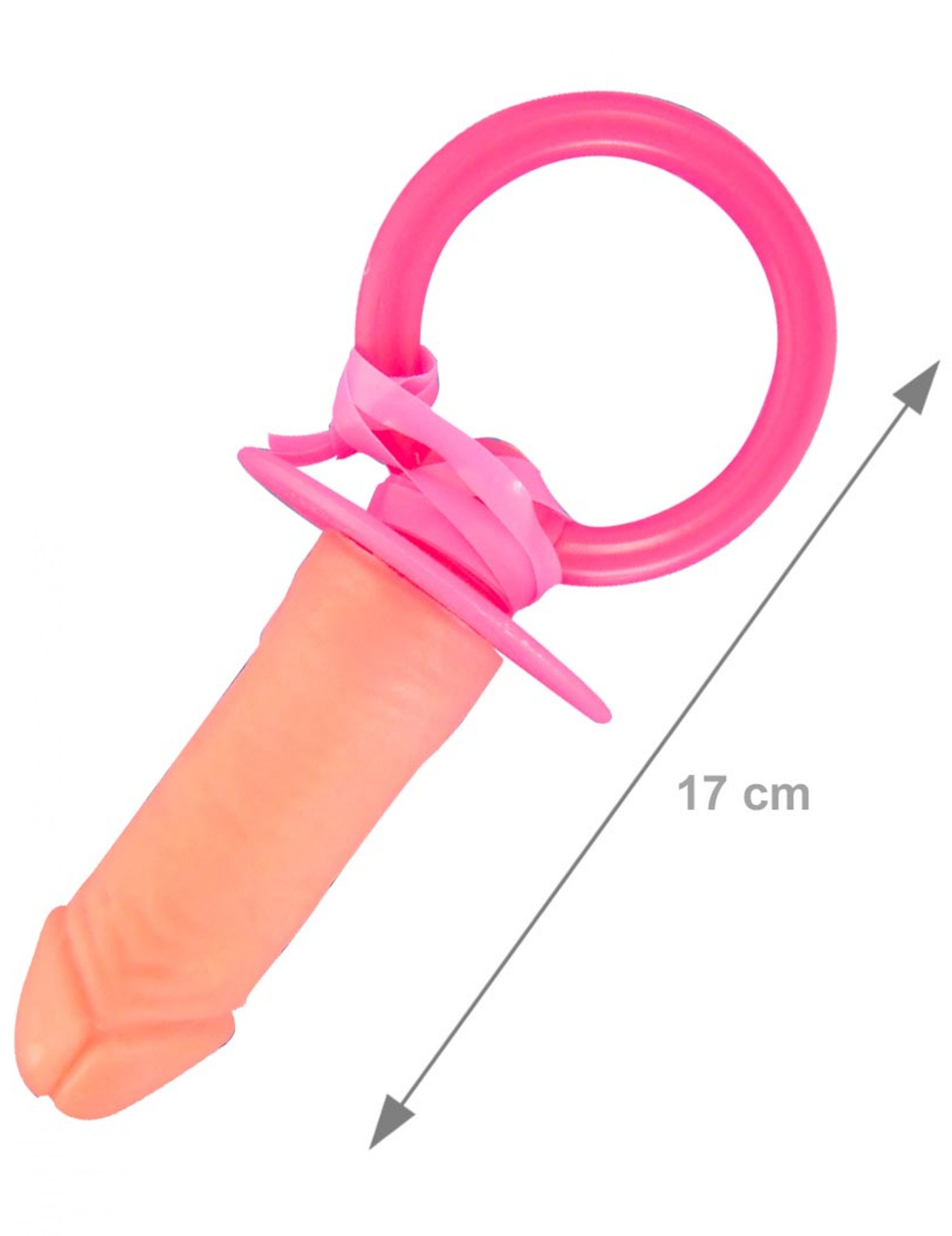 Riesenschnuller Penisform Scherzartikel 17 cm Riesenschnuller Penisform Scherzartikel 17 cm von SUD TRADING