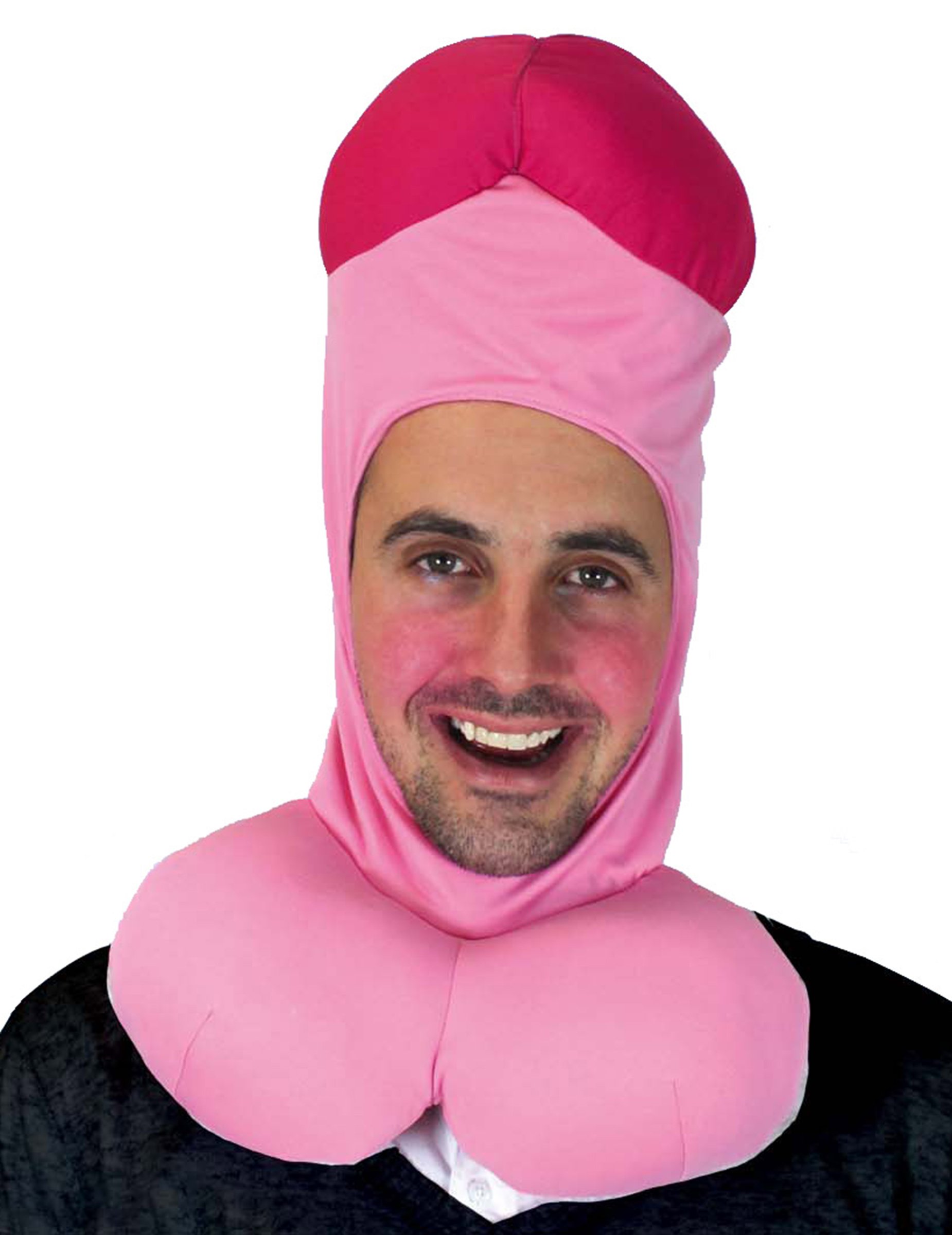 Witzige Erwachsenen Schwanz-Mütze Kopfbedeckung rosa-pink Witzige Erwachsenen Schwanz-Mütze Kopfbedeckung rosa-pink von SUD TRADING