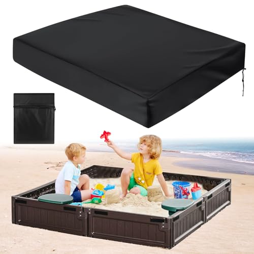 120x120cm Schwarz Sandkasten Abdeckplane Oxford Stoff Abdeckung für Sandkasten Abdeckplane Sandkastenabdeckung Plane Mit Kordelzug Square Sandkastenabdeckung für Sandkasten Garten 120x120cm Schwarz Sandkasten Abdeckplane Oxford Stoff Abdeckung für Sandkasten Abdeckplane Sandkastenabdeckung Plane Mit Kordelzug Square Sandkastenabdeckung für Sandkasten Garten von SUFANG