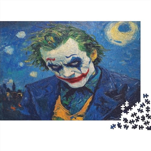 Heath Ledger Puzzle 1000 Teile Für Erwachsene Und Kinder Ab 14 Jahrenfür Stressabbauer Puzzlespiel Erwachsenen Puzzlespiel Puzzel 1000pcs Witzbold von SUFFERBOW