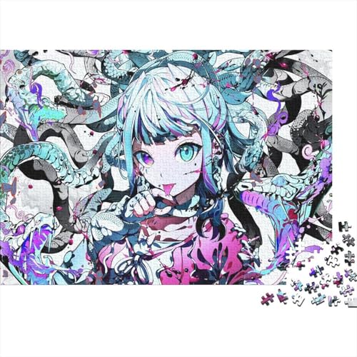 Miside Puzzles 1000 Teile Schwer Puzzle Spielzeug Lernspiel Impossible Spiel Herausforderungsspielzeug Für Erwachsene Und Kinder in Bewährter 1000pcs (75x50cm) von SUFFERBOW