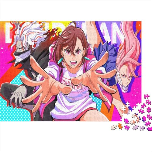 Momo Ayase Puzzle 1000 Teile Schwer Puzzle Spielzeug Pädagogisches Spiel Impossible Dandadan Herausforderung Spielzeug Für Erwachsene Kinder 1000pcs (75x50cm) von SUFFERBOW