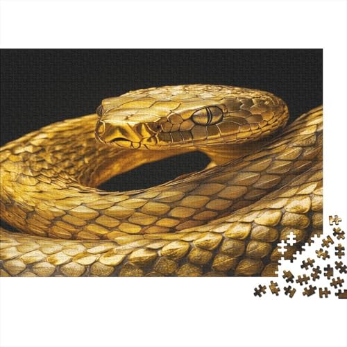 Schlange Puzzlespiel 1000 Teile Für Erwachsene, Einzigartige Kunstwerke Und Vorlage - Geburtstagsgeschenk - Spaßige Puzzles Mit Überraschung Von Puzzle in A Bag Puzzel 1000pcs Schlange von SUFFERBOW