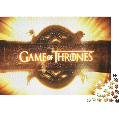 Spiel der Throne Puzzle 1000 Teile Schwer Puzzle Spielzeug Lernspiel Impossible Sieben Königslande Herausforderungsspielzeug Für Erwachsene Und Kinder Ab 12 Jahren 1000pcs (75x50cm) von SUFFERBOW