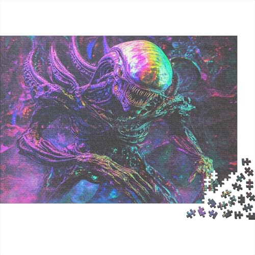 Xenomorph Puzzle 1000 Teile,für, Impossible Puzzle,farbenfrohes Legespiel,Geschicklichkeitsspiel Für Die Ganze Familie,npuzzle Puzzel Außerirdischer Xenomorph Puzzle 1000 Teile,für, Impossible Puzzle,farbenfrohes Legespiel,Geschicklichkeitsspiel Für Die Ganze Familie,npuzzle Puzzel Außerirdischer von SUFFERBOW