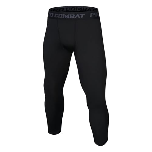 Kompressionshose für Jungen, schnelltrocknend, wadenlang, Leggings für Laufen, Workout, Sport, Yoga, Schwarz , 11-12 Jahre Kompressionshose für Jungen, schnelltrocknend, wadenlang, Leggings für Laufen, Workout, Sport, Yoga, Schwarz , 11-12 Jahre von SUIBOZ