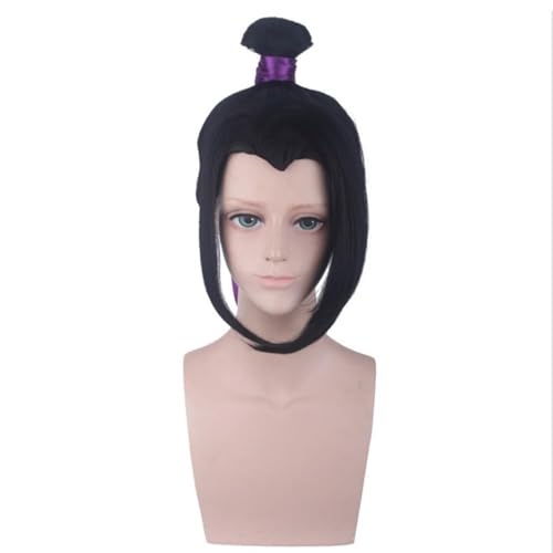 Mo Dao Zu Shi Wei Wu Xian Cosplay Outfit Anime Kostüm Ancient Hanfu Anzug Erwachsene Rollenspiel Anime Karneval Halloween Party Karneval Uniform (Jiang Cheng Perücke, Einheitsgröße) von SUIBOZ