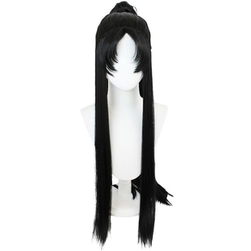Mo Dao Zu Shi Wei Wu Xian Cosplay Outfit Anime Kostüm Ancient Hanfu Anzug Erwachsene Rollenspiel Anime Karneval Halloween Party Karneval Uniform (Jin Ling Perücke, Einheitsgröße) von SUIBOZ