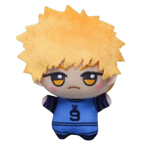 SUIBOZ Blue Lock Plüsch, 11 cm, Bachira Meguru, Anime, Cartoon, PP-Baumwolle, niedlich, weich, gefüllt, pelzig, Taschendekoration, Anhänger, Sammlerstück, Geschenk (Kunigami Rensuke) von SUIBOZ