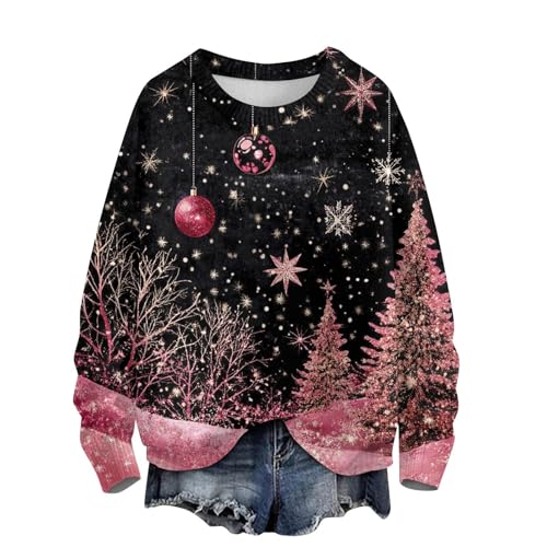 SUIBOZ Weihnachtspullover für Damen, Strickwaren, bedruckt, Weihnachtspullover für Damen, Weihnachtspullover (Typ - 16, S) von SUIBOZ