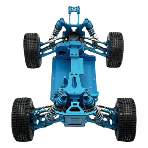 SUIOPPYUW Autorahmen für 144001 Aluminiumlegierung Straßenfahrzeuge Präzision 1 Stück RC Autozubehör Ersatzteile, Blau von SUIOPPYUW