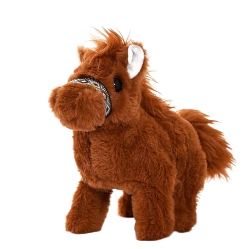SUIOPPYUW Realistisches Roboter Pony Plüschtier | Lebensechtes Roboterpferd für Kinder | Kindertag | Pferderoboter Spielzeug für Kinder | Smart, A SUIOPPYUW Realistisches Roboter Pony Plüschtier | Lebensechtes Roboterpferd für Kinder | Kindertag | Pferderoboter Spielzeug für Kinder | Smart, A von SUIOPPYUW